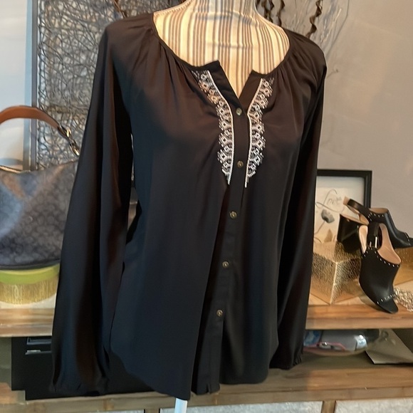 BLACK Blouse - Picture 1 of 5